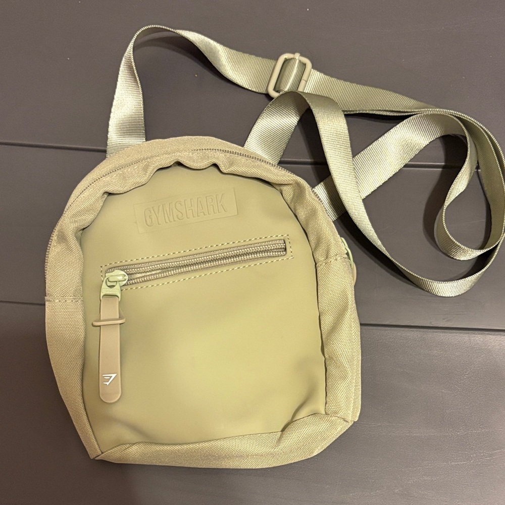 Gymshark Green Round Crossbody Bag
